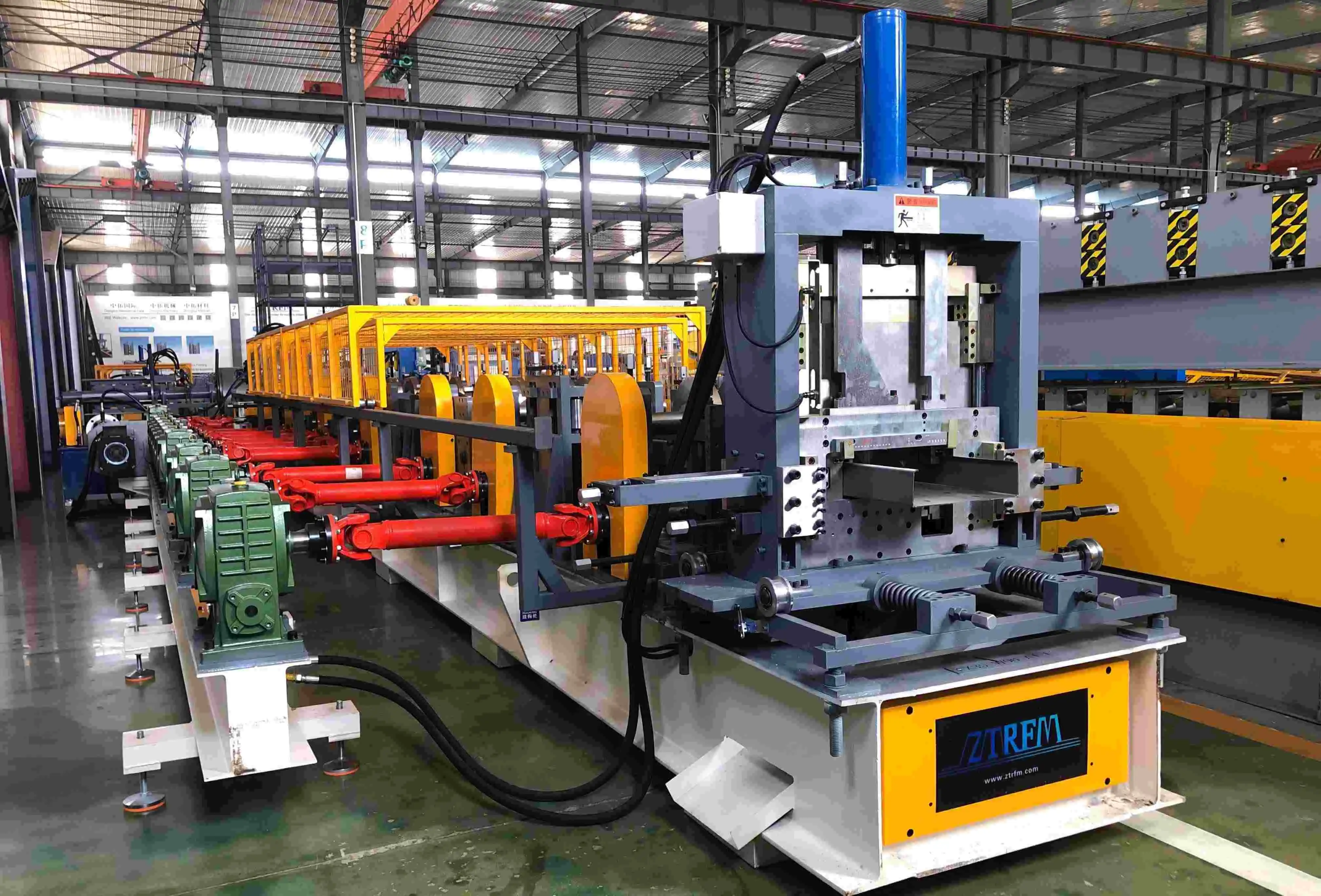CZ Purlin Roll Former: Provide Precision Form for Your Pre-engineering Building Engineering